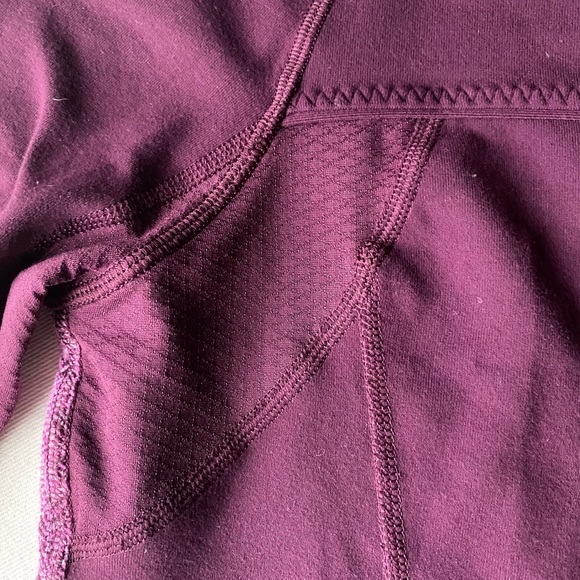 Ivivva Girls Zip-Up Jacket Like NEW Size 14 Deep Pink/Purple - Picture 5 of 6